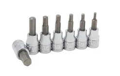 Kobalt Driver Sockets & Sets 7-Piece 3/8-in Drive Set Hex Bit Standard (SAE) Driver Socket Set