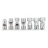 Kobalt Sockets & Socket Sets 7-Piece Standard (SAE) 3/8-in Drive 12-point Set Shallow Socket Set