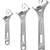 Kobalt Adjustable Wrenches 3-Piece Chrome Vanadium Steel Adjustable Wrench Set