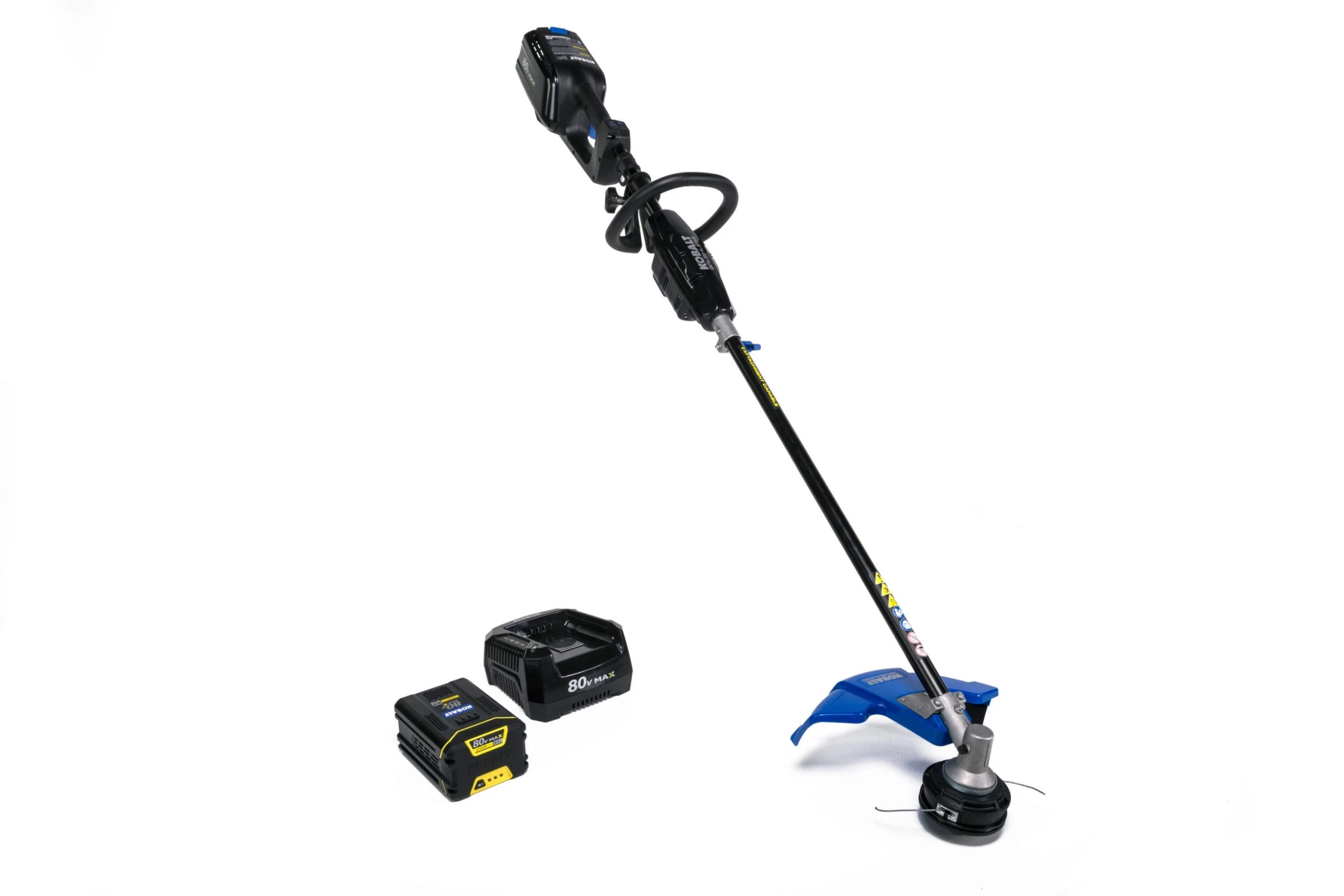 Kobalt Cordless Electric String Trimmers 80-Volt Max 16-in Straight Cordless String Trimmer with Attachment Capable and (Battery Included) 1 Kobalt Cordless Electric String Trimmers 80-Volt Max 16-in Straight Cordless String Trimmer with Attachment Capable and (Battery Included)