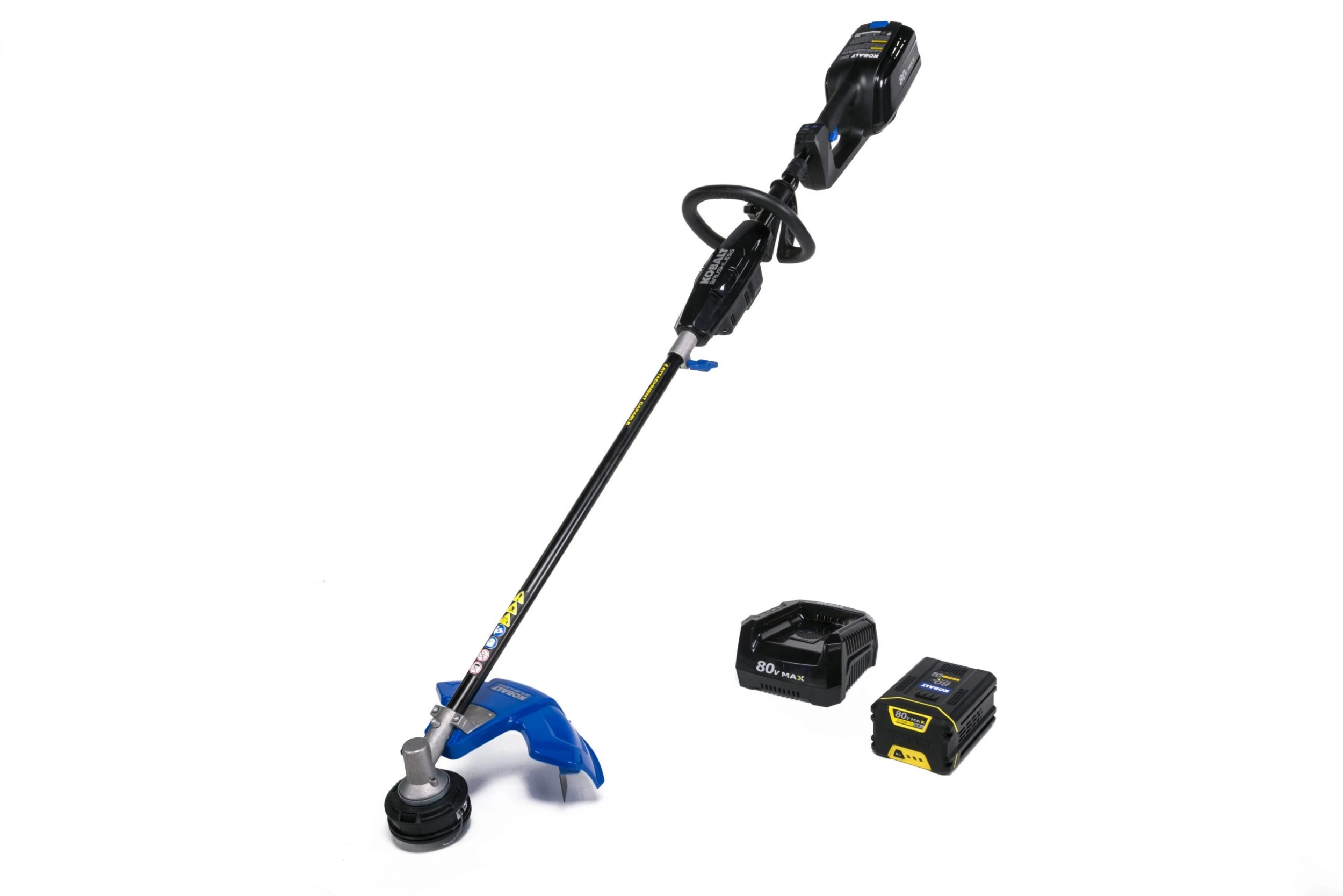 Kobalt Cordless Electric String Trimmers 80-Volt Max 16-in Straight Cordless String Trimmer with Attachment Capable and (Battery Included) 3 Kobalt Cordless Electric String Trimmers 80-Volt Max 16-in Straight Cordless String Trimmer with Attachment Capable and (Battery Included) - Image 3