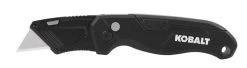 Kobalt Utility Knives Speed Release 10-Blade Folding Utility Knife with On Tool Blade Storage 10 Kobalt Utility Knives Speed Release 10-Blade Folding Utility Knife with On Tool Blade Storage -Hot Sale Kobalt Shop 05029397