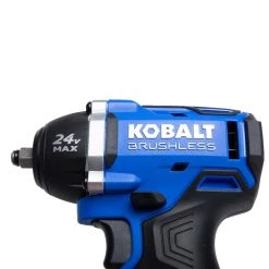 Kobalt Impact Wrenches Brushless 24-volt Max Variable Speed Brushless 3/8-in Drive Cordless Impact Wrench (Tool Only) -Hot Sale Kobalt Shop 05332065