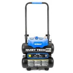 Kobalt Air Compressors Quiet Tech 4.3-Gallon Single Stage Portable Electric Twin Stack Air Compressor 10 Kobalt Air Compressors Quiet Tech 4.3-Gallon Single Stage Portable Electric Twin Stack Air Compressor -Hot Sale Kobalt Shop 07752313