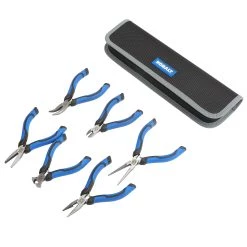 Kobalt Plier Sets 6pc mini pliers set with zip case 6-Pack Assorted Plier Set