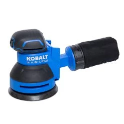 Kobalt Power Sanders Brushless 24-Volt Brushless Cordless Random Orbital Sander with Dust Management