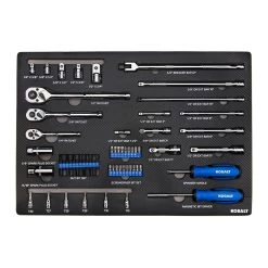 Kobalt Mechanics Tool Sets 300-Piece Standard (SAE) and Metric Combination Polished Chrome Mechanics Tool Set (1/4-in; 3/8-in) -Hot Sale Kobalt Shop 08236283