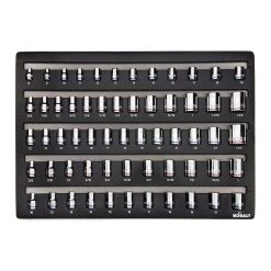 Kobalt Mechanics Tool Sets 300-Piece Standard (SAE) and Metric Combination Polished Chrome Mechanics Tool Set (1/4-in; 3/8-in) -Hot Sale Kobalt Shop 08277540