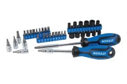 Kobalt Mechanics Tool Sets 300-Piece Standard (SAE) and Metric Combination Polished Chrome Mechanics Tool Set (1/4-in; 3/8-in) -Hot Sale Kobalt Shop 08486662 scaled