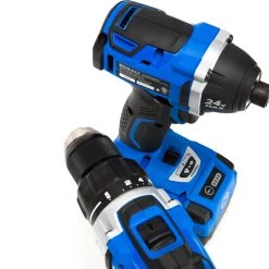 Kobalt Power Tool Combo Kits 2-Tool 24-Volt Max Brushless Power Tool Combo Kit with Soft Case (1-Battery Included and Charger Included) -Hot Sale Kobalt Shop 08619634