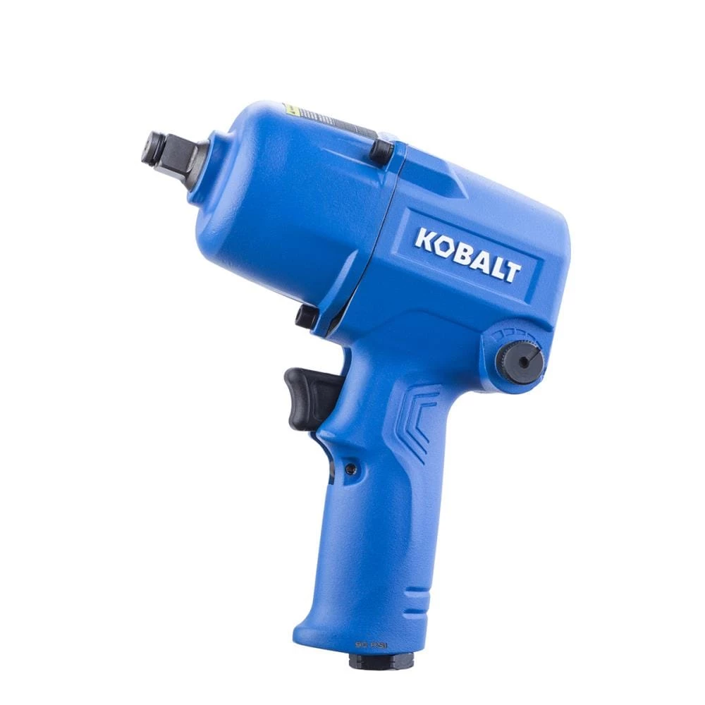 Kobalt Air Impact Wrenches 0.5-in 400-ft lbs. Air Impact Wrench 1 Kobalt Air Impact Wrenches 0.5-in 400-ft lbs. Air Impact Wrench