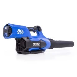 Kobalt Cordless Electric Leaf Blowers 80-volt Max 630-CFM Brushless Handheld Cordless Electric Leaf Blower (Tool Only) -Hot Sale Kobalt Shop 10216803