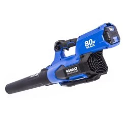 Kobalt Cordless Electric Leaf Blowers 80-volt Max 630-CFM Brushless Handheld Cordless Electric Leaf Blower (Tool Only) -Hot Sale Kobalt Shop 10216805