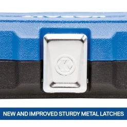 Kobalt Mechanics Tool Sets 64-Piece Standard (SAE) and Metric Combination Polished Chrome Mechanics Tool Set (1/4-in; 3/8-in; 1/2-in;) -Hot Sale Kobalt Shop 10409019