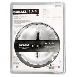 Kobalt Hole Saws & Kits 6-3/8-in Carbide-Grit Arbored Recessed Lighting Hole Saw -Hot Sale Kobalt Shop 10507475