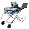 Kobalt Tile Saws 10-in 15-Amp Wet Sliding Table Tile Saw with Stand