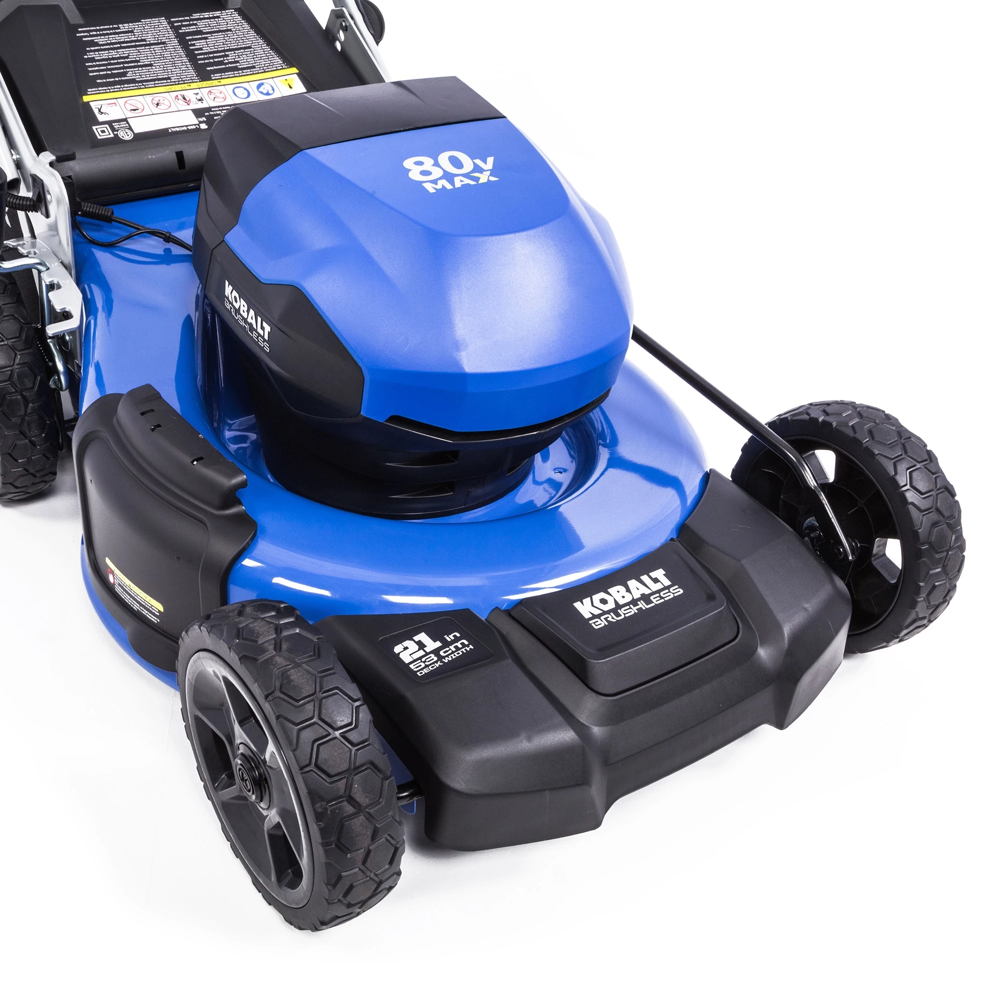 Kobalt Cordless Electric Push Lawn Mowers 80-Volt Max Brushless 21-in Push Cordless Electric Lawn Mower (Battery Not Included) 6 Kobalt Cordless Electric Push Lawn Mowers 80-Volt Max Brushless 21-in Push Cordless Electric Lawn Mower (Battery Not Included) - Image 6