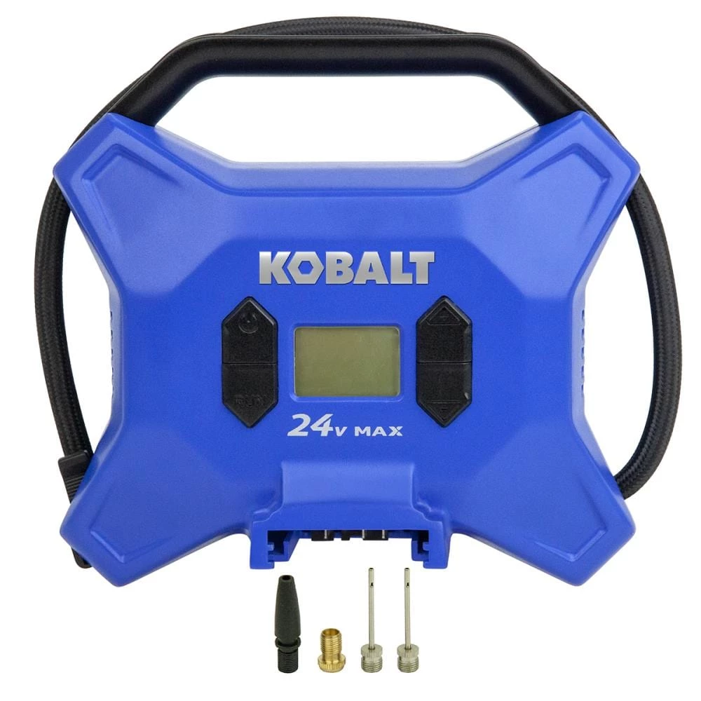 Kobalt Air Inflators Kobalt 24 Volt cordless high pressure inflator 24-Volt Lithium Ion (Li-Ion) Air Inflator (Power Source: Battery) 3 Kobalt Air Inflators Kobalt 24 Volt cordless high pressure inflator 24-Volt Lithium Ion (Li-Ion) Air Inflator (Power Source: Battery) - Image 3