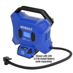 Kobalt Air Inflators Kobalt 24 Volt cordless high pressure inflator 24-Volt Lithium Ion (Li-Ion) Air Inflator (Power Source: Battery) 14 Kobalt Air Inflators Kobalt 24 Volt cordless high pressure inflator 24-Volt Lithium Ion (Li-Ion) Air Inflator (Power Source: Battery) -Hot Sale Kobalt Shop 11621569