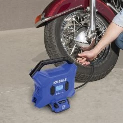Kobalt Air Inflators Kobalt 24 Volt cordless high pressure inflator 24-Volt Lithium Ion (Li-Ion) Air Inflator (Power Source: Battery) 16 Kobalt Air Inflators Kobalt 24 Volt cordless high pressure inflator 24-Volt Lithium Ion (Li-Ion) Air Inflator (Power Source: Battery) -Hot Sale Kobalt Shop 11621571