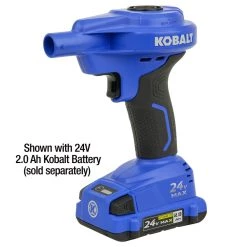 Kobalt Air Inflators 24V Cordless High Volume Inflator 24-Volt Lithium Ion (Li-Ion) Air Inflator (Power Source: Battery) -Hot Sale Kobalt Shop 11629463