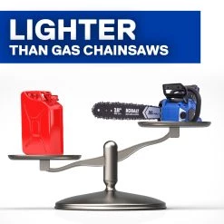 Kobalt Cordless Electric Chainsaws 80-Volt Max 18-in Brushless Cordless Electric Chainsaw 5 Ah (Battery & Charger Included) -Hot Sale Kobalt Shop 12049905