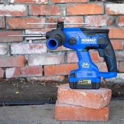Kobalt Rotary Hammer Drills 24-Volt 7/8-in SDS-Plus Variable Speed Cordless Rotary Hammer Drill -Hot Sale Kobalt Shop 12066495