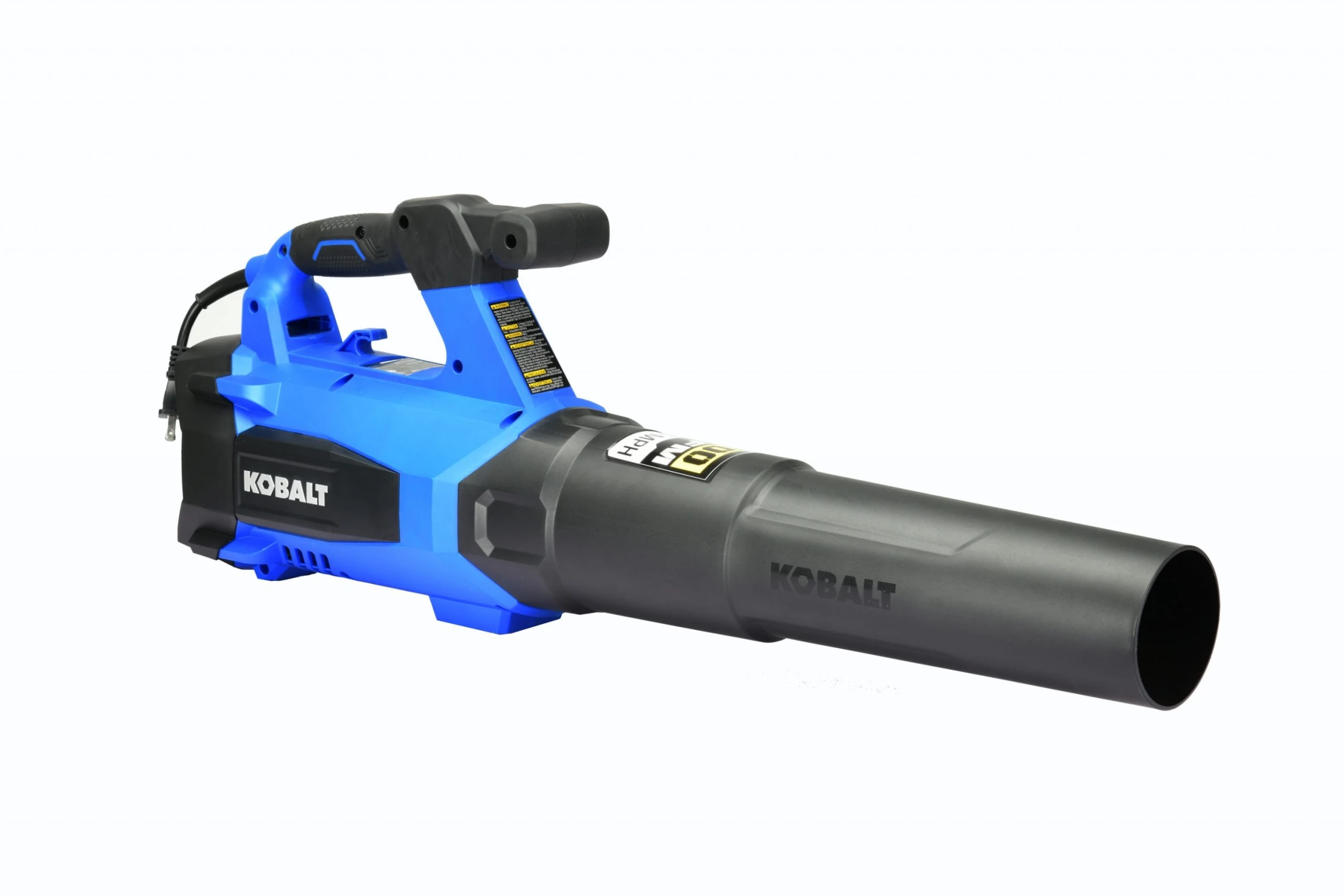 Kobalt Corded Electric Leaf Blowers 12-Amp 700-CFM 115-MPH Corded Electric Leaf Blower 4 Kobalt Corded Electric Leaf Blowers 12-Amp 700-CFM 115-MPH Corded Electric Leaf Blower - Image 4