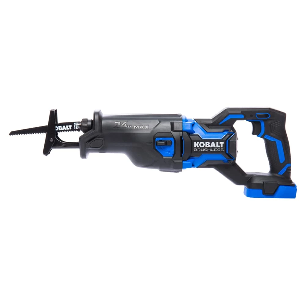 Kobalt Reciprocating Saws XTR 24-volt Max Variable Speed Brushless Cordless Reciprocating Saw (Tool Only) 1 Kobalt Reciprocating Saws XTR 24-volt Max Variable Speed Brushless Cordless Reciprocating Saw (Tool Only)