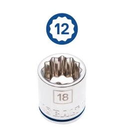 Kobalt Mechanics Tool Sets 40-Piece Standard (SAE) and Metric Combination Polished Chrome Mechanics Tool Set (3/8-in) -Hot Sale Kobalt Shop 12257519