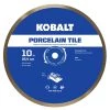 Kobalt Diamond Saw Blades 10-in Wet Porcelain Tile Diamond Saw Blade