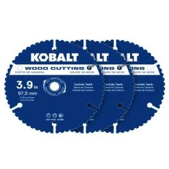 Kobalt Circular Saw Blades 3-Pack 4-in Set High-speed Steel Circular Saw Blade Set