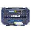 Kobalt Screwdriver Bits 1-in Set Steel Hex Shank Screwdriver Bit Set Screwdriver (100-Piece)
