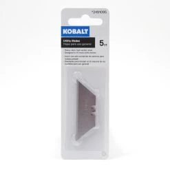 Kobalt Replacement Utility Blades Carbon Steel Utility Razor Blade(5-Pack)