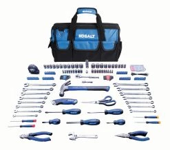 Hot Sale Kobalt Shop 6 Kobalt Household Tool Sets 267-Piece Household Tool Set with Soft Case