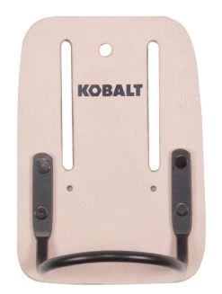Kobalt Tool Belt Accessories Leather Hammer Holder