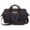 Kobalt Tool Bags Blue Black Polyester 18-in Cargo Bag