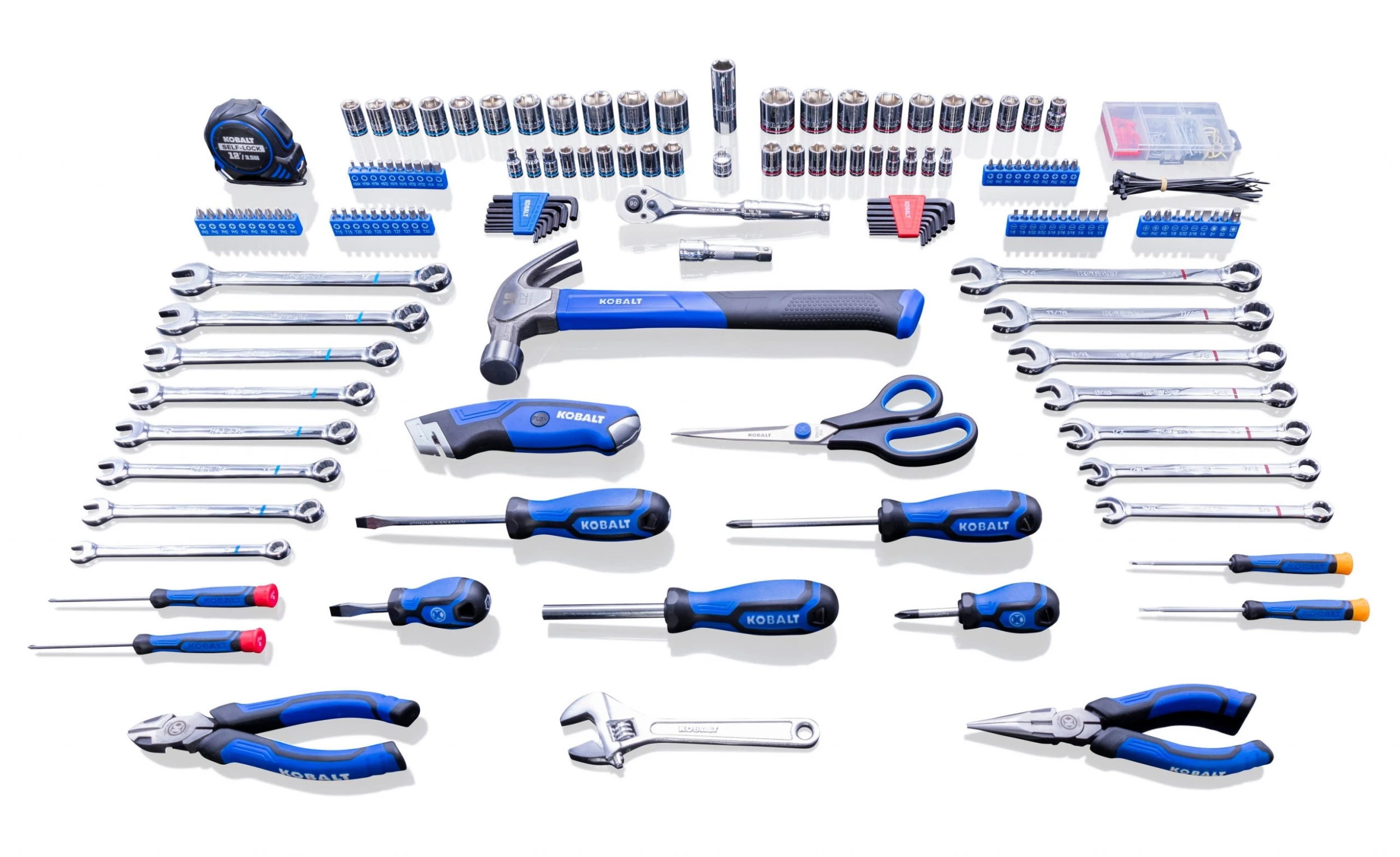 Kobalt Household Tool Sets 267-Piece Household Tool Set with Soft Case 2 Kobalt Household Tool Sets 267-Piece Household Tool Set with Soft Case - Image 2