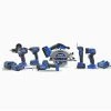 Kobalt Power Tool Combo Kits Kobalt 24V max 6-Tool 24-Volt Max Brushless Power Tool Combo Kit Case (2-Batteries Included and Charger Included)