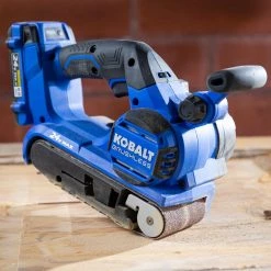Kobalt Power Sanders Kobalt 24V MAX 24-Volt Brushless Cordless Variable Speed Belt Sander with Dust Management -Hot Sale Kobalt Shop 16709148