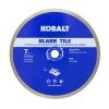 Kobalt Diamond Saw Blades 7-in Glass Tile Diamond Blade