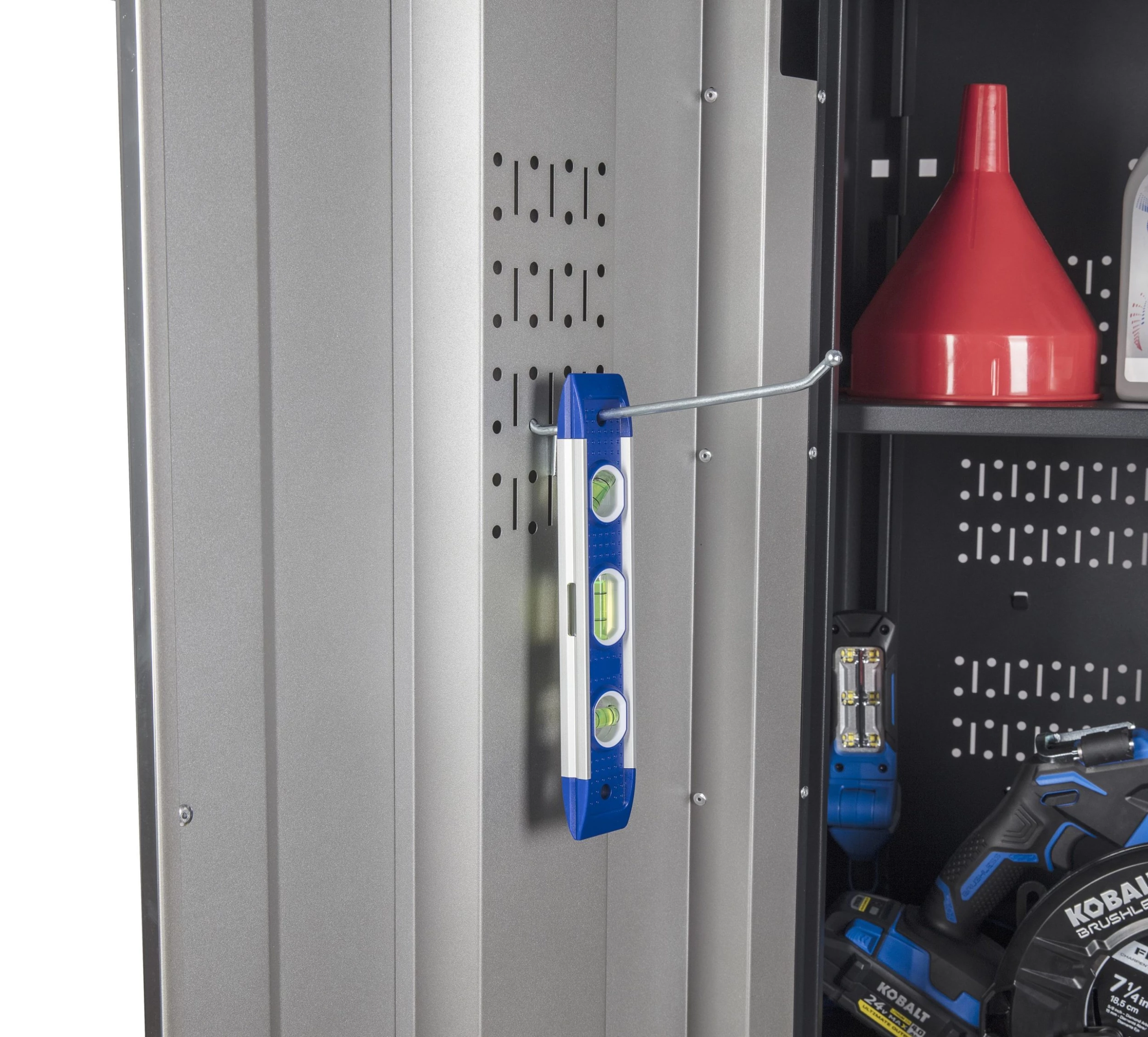 Kobalt Garage Cabinets 36-in W x 72-in H x 18.5-in D Steel Freestanding Garage Cabinet 5 Kobalt Garage Cabinets 36-in W x 72-in H x 18.5-in D Steel Freestanding Garage Cabinet - Image 5