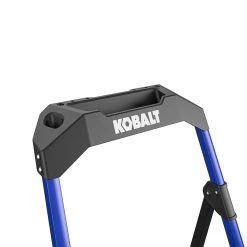 Kobalt Step Stools 3-Step 300-lb Capacity Black Steel Foldable Step Stool 16 Kobalt Step Stools 3-Step 300-lb Capacity Black Steel Foldable Step Stool -Hot Sale Kobalt Shop 17787993