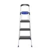 Kobalt Step Stools 3-Step 250-lb Capacity Gray Aluminum Foldable Step Stool