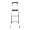 Kobalt Step Stools 3-Step 250-lb Capacity Aluminum Foldable Step Stool