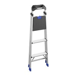 Kobalt Step Stools 3-Step 250-lb Capacity Aluminum Foldable Step Stool -Hot Sale Kobalt Shop 17788334