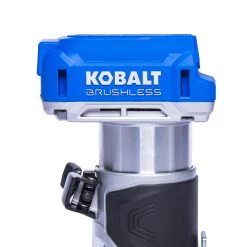 Kobalt Routers 24V MAX 1/4-in-Amp Variable Speed Brushless Trim Cordless Router (Tool Only) -Hot Sale Kobalt Shop 17869091