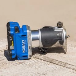 Kobalt Routers 24V MAX 1/4-in-Amp Variable Speed Brushless Trim Cordless Router (Tool Only) -Hot Sale Kobalt Shop 17869099