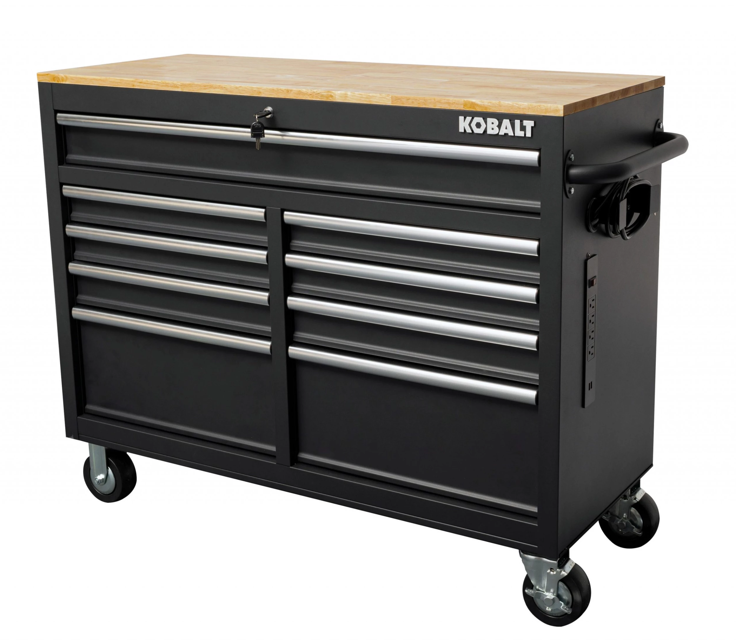 Kobalt Work Benches 46.1-in W x 37.2-in H 9-Drawer Rubber Work Bench 2 Kobalt Work Benches 46.1-in W x 37.2-in H 9-Drawer Rubber Work Bench - Image 2