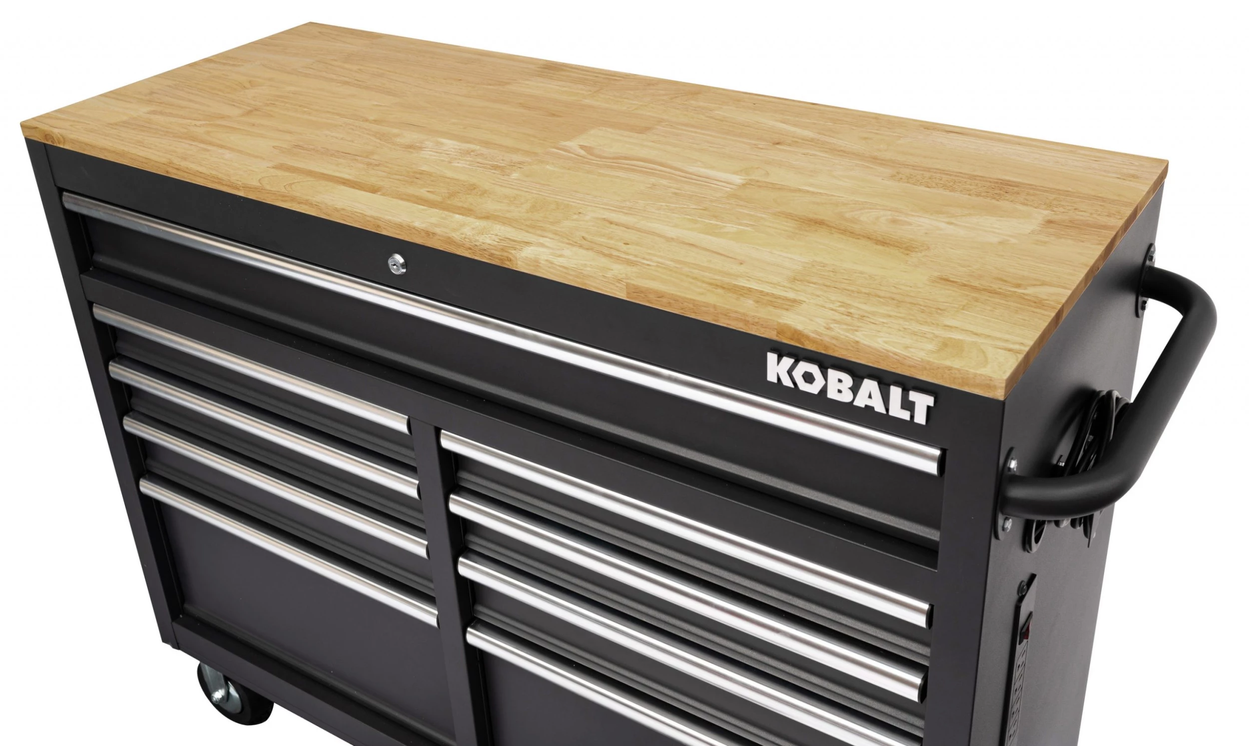Kobalt Work Benches 46.1-in W x 37.2-in H 9-Drawer Rubber Work Bench 4 Kobalt Work Benches 46.1-in W x 37.2-in H 9-Drawer Rubber Work Bench - Image 4